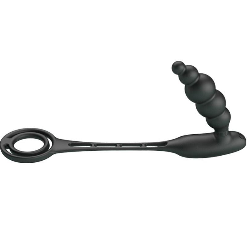 PENIS RINGS WITH VIBRATOR PLUG