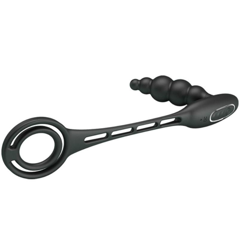 PENIS RINGS WITH VIBRATOR PLUG