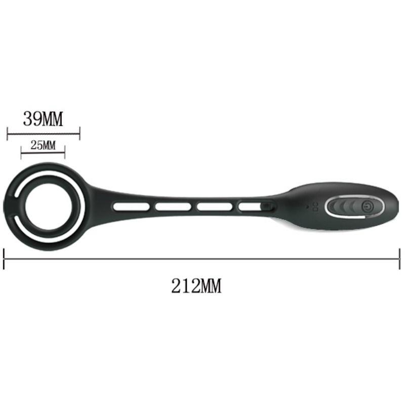 PENIS RINGS WITH VIBRATOR PLUG