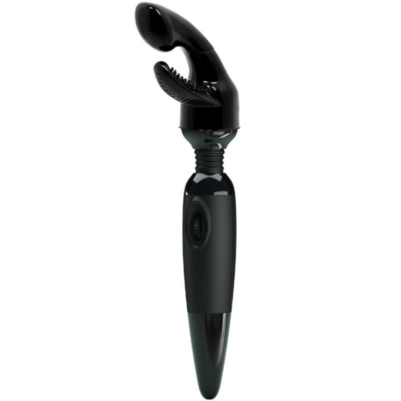 SENSUAL MASSAGER WITH INTERCHANGEABLE HEAD
