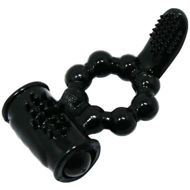 SWEET RING RING WITH DOUBLE STIMULATOR