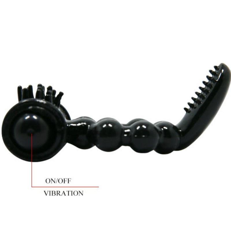 SWEET RING RING WITH DOUBLE STIMULATOR
