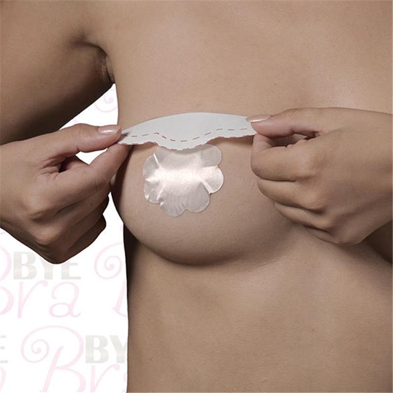 BREASTS ENHANCER + NIPPLE COVERS SILK CUP F/H