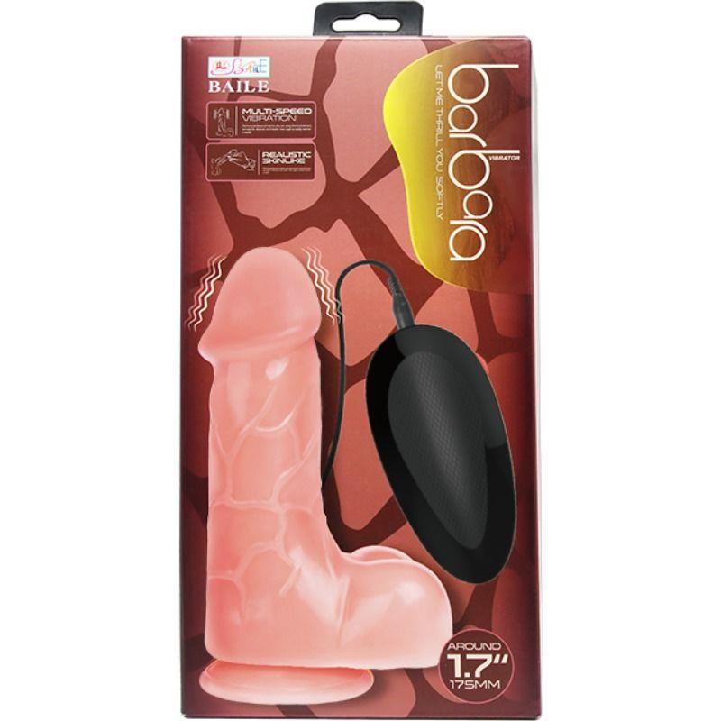 NATURAL BARBARA REALISTIC VIBRATOR 22 CM