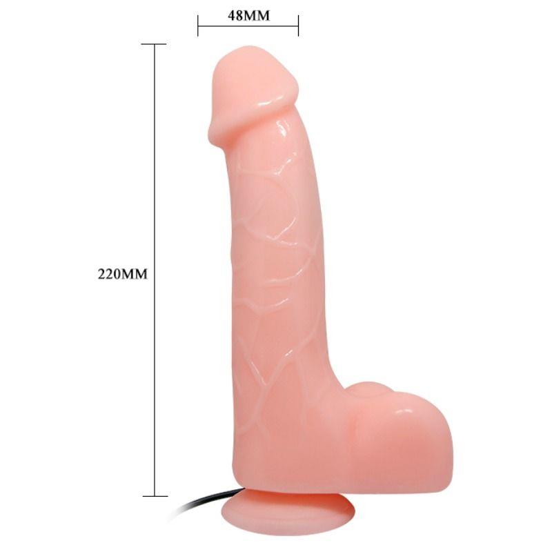 NATURAL BARBARA REALISTIC VIBRATOR 22 CM