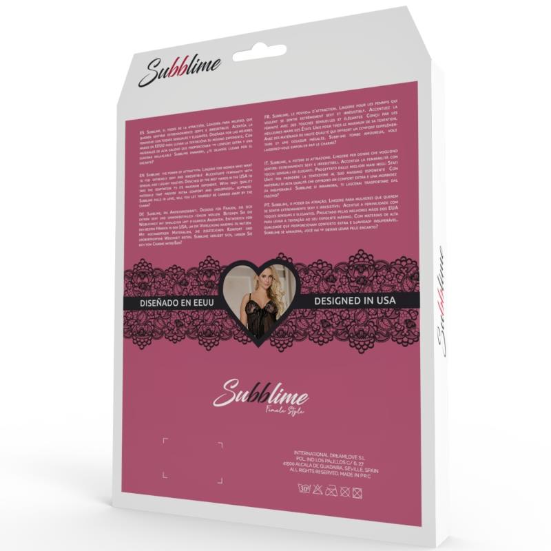 BABYDOLL CVJETNI MOTIVI U GRUDIMA S/M