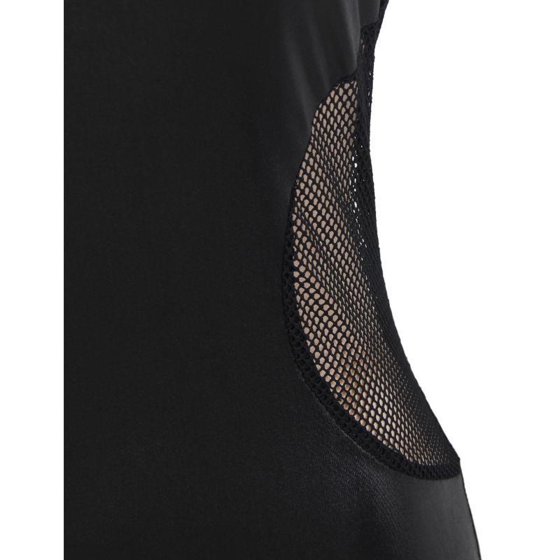 OBLEKE Z RAMENI ČRNA L/XL