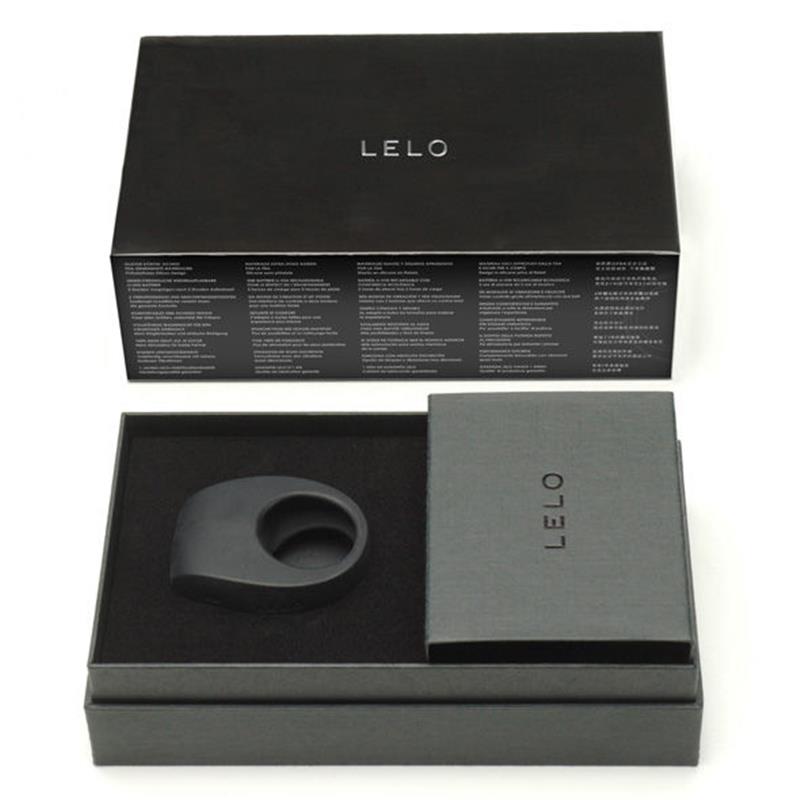 TOR II BLACK VIBRATOR RING