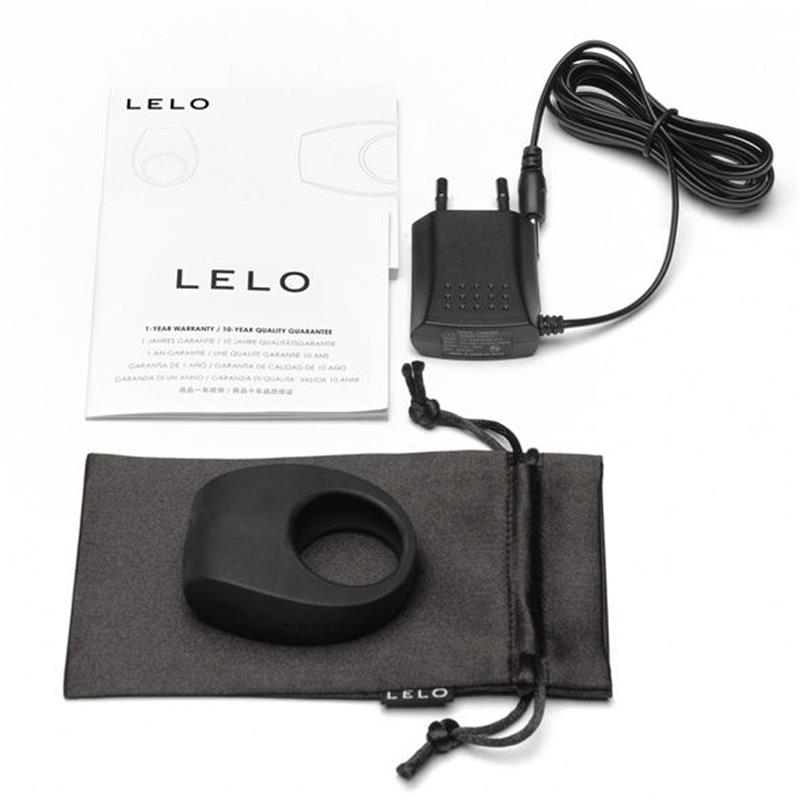 TOR II BLACK VIBRATOR RING