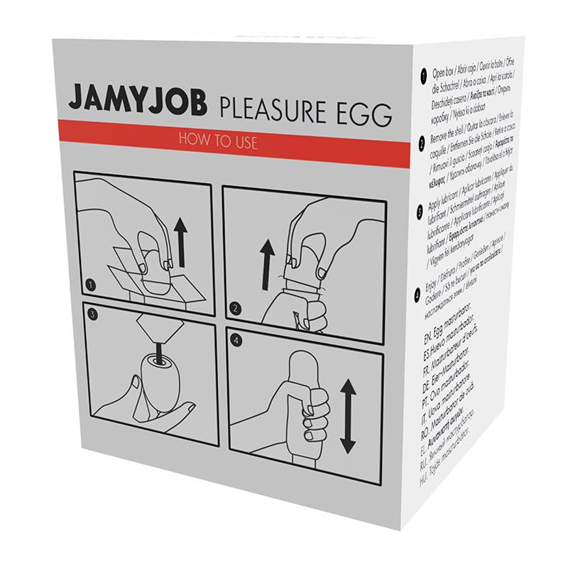 JAJČNI MASTURBATOR RDEČA EDITION DISCRETT
