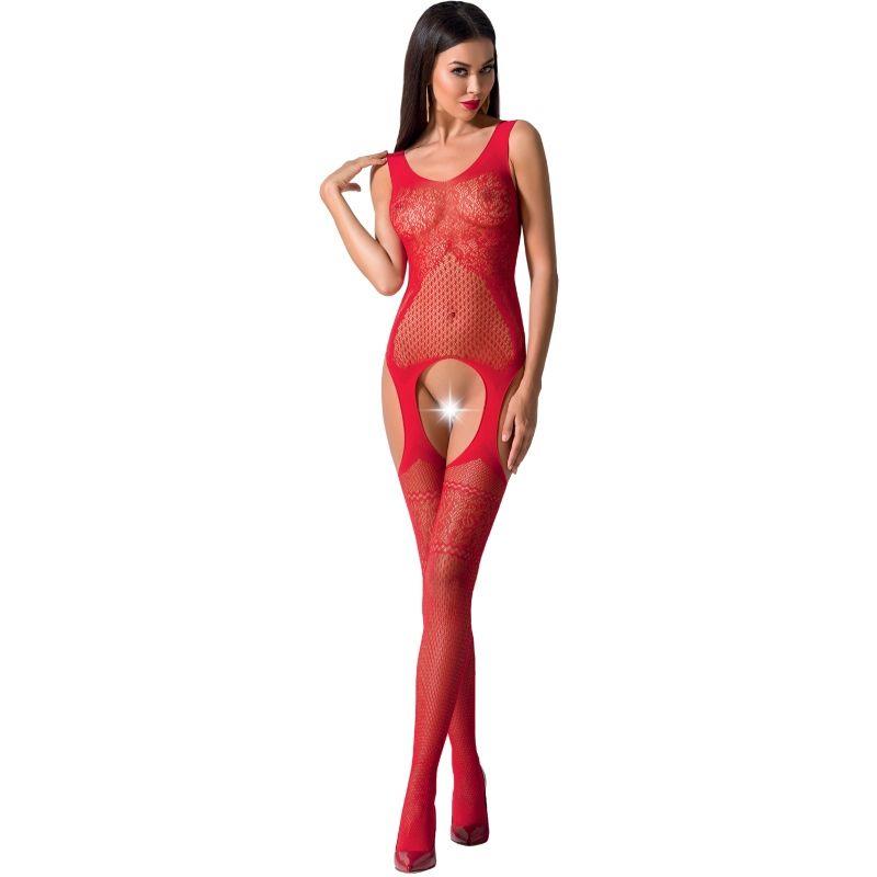 WOMAN BS061 BLACK BODYSTOCKING ONE SIZE