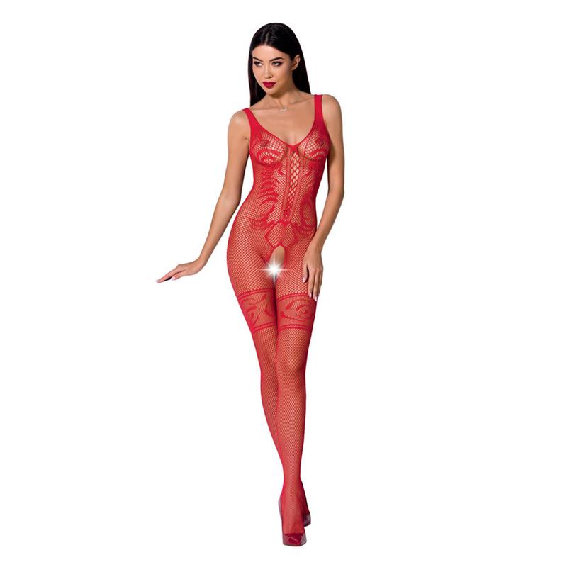WOMAN BS069 BODYSTOCKING BLACK ONE SIZE