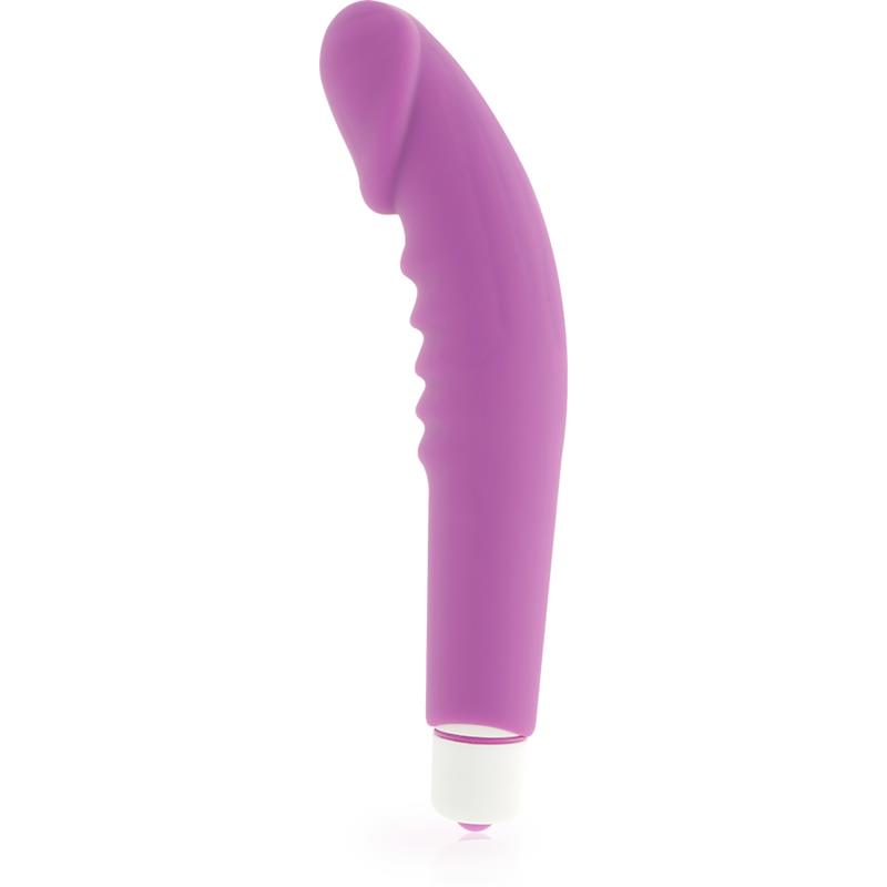 REALISTIC PLEASURE PURPLE SILICONE