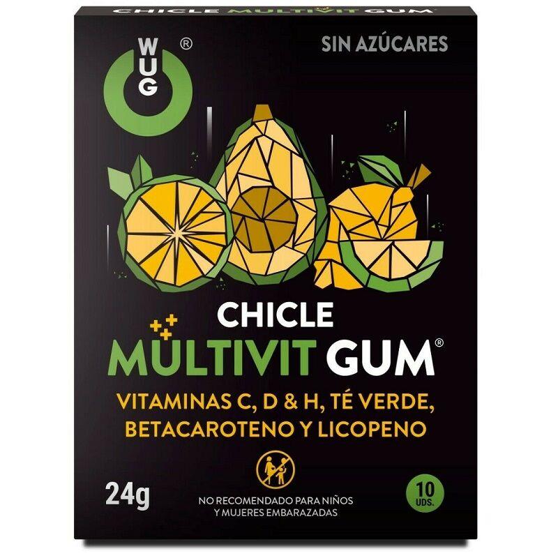 MULTIVIT VITAMIN C, H, D, BETA-CAROTENE, LYCOPENE IN ZELENI ČAJ 10 ENOT