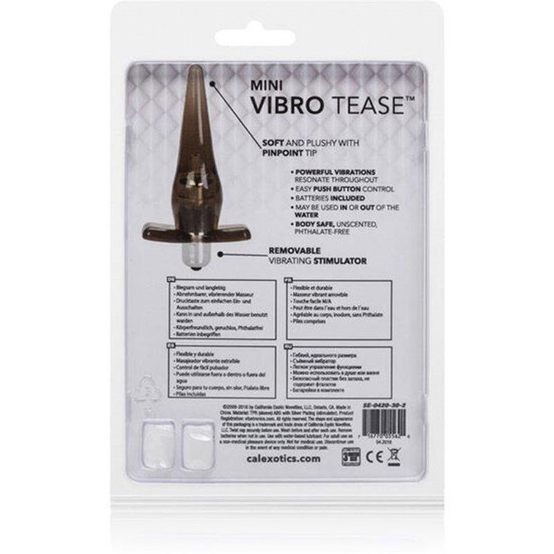 MINI VIBRO TEASE BLACK