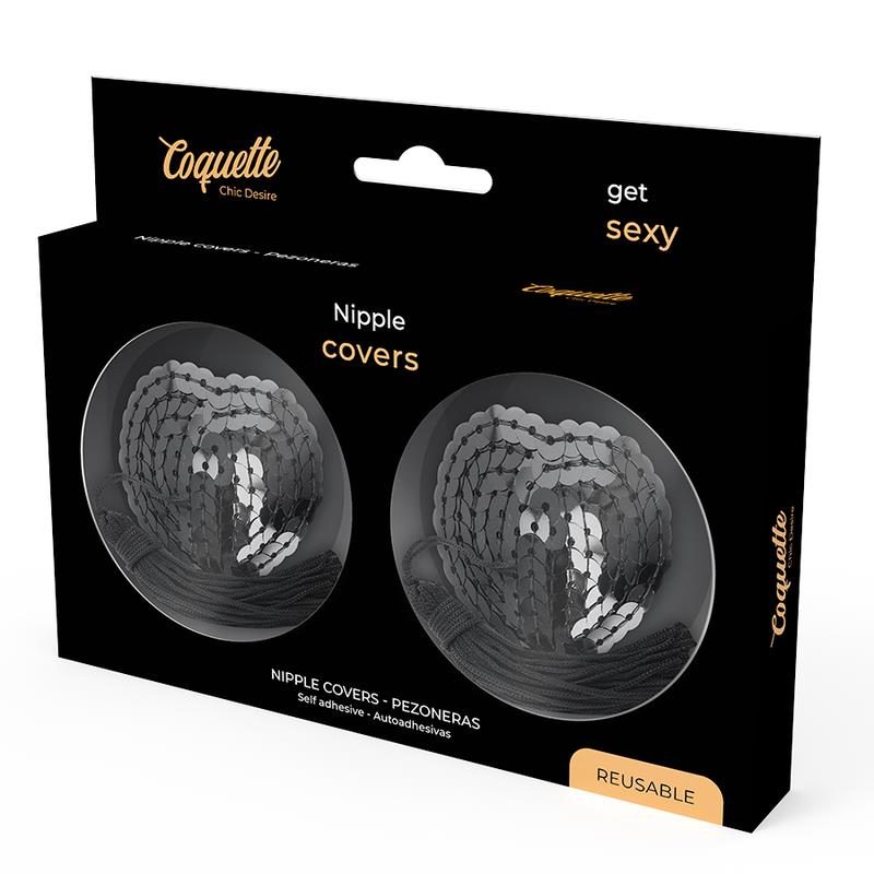NIPPLE COVERS BLACK