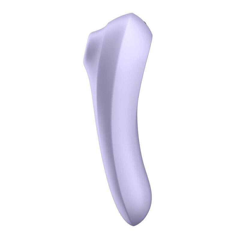 DUAL PLEASURE AIR PULSE VIBRATOR MAUVE