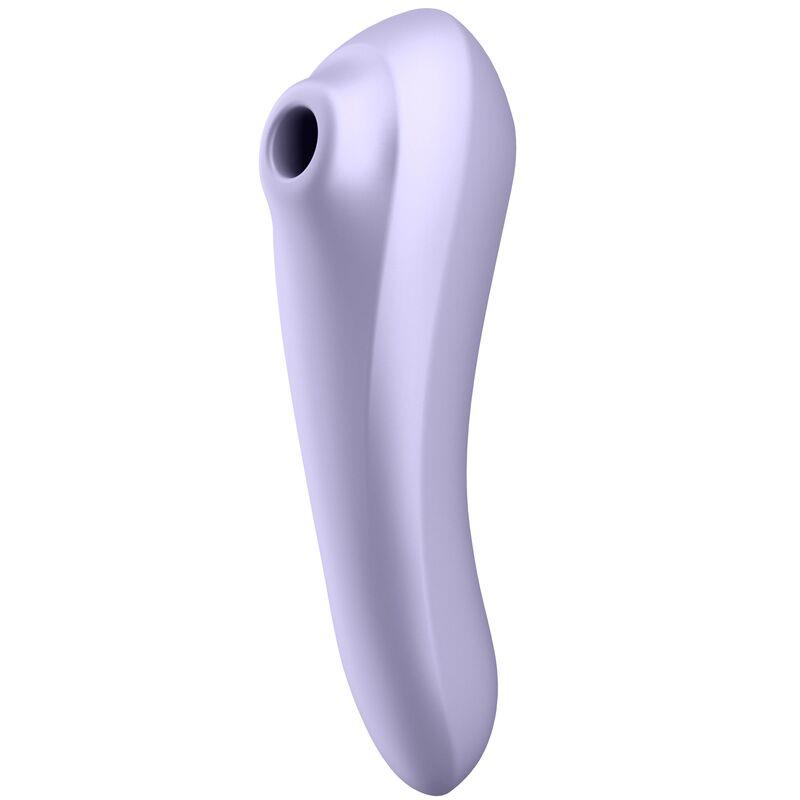 DUAL PLEASURE AIR PULSE VIBRATOR MAUVE