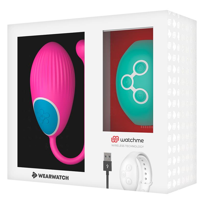 WATCHME TECHNOLOGY REMOTE CONTROL EGG FUCHSIA / SEAWATER