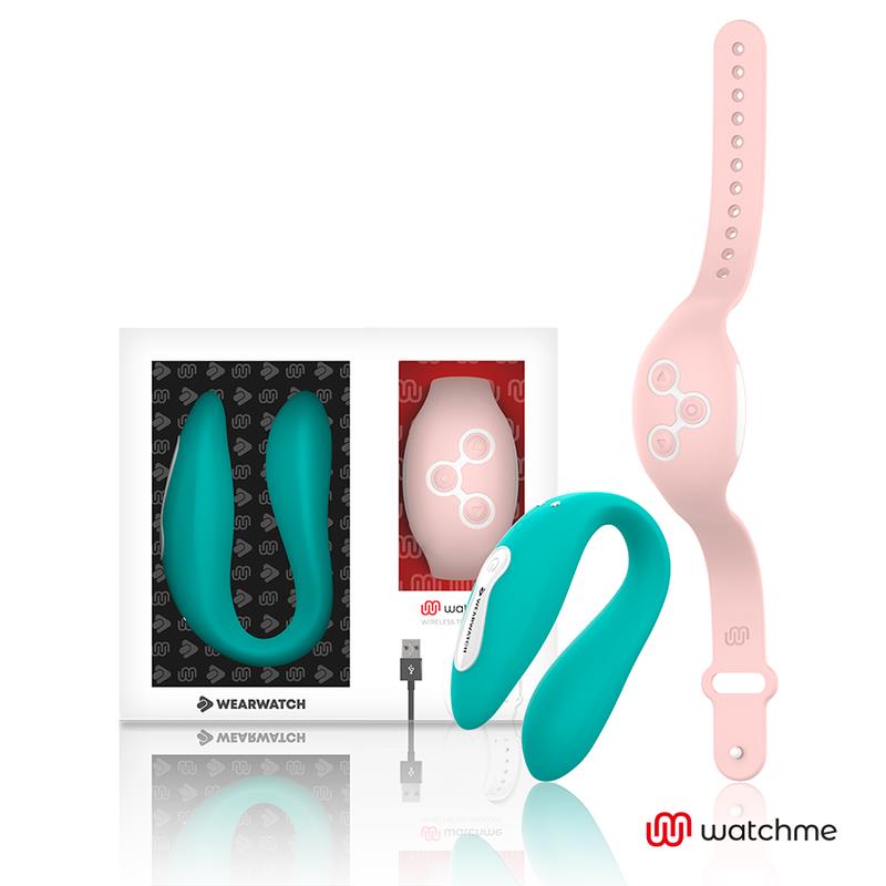 WATCHME DUAL TECHNOLOGY VIBRATOR SEA WATER / PINK