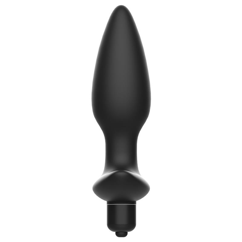 MASSAGER PLUG ANAL WITH VIBRATION BLACK