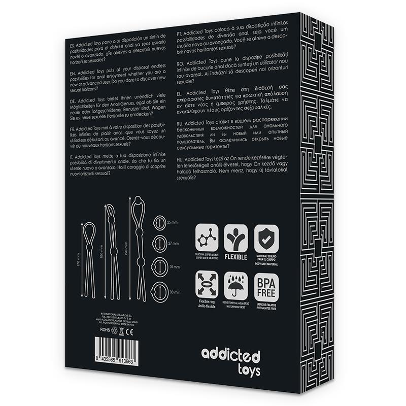 SET FLEKSIBILNIH SILIKONSKIH PRSTENOVA 7 KOMADA