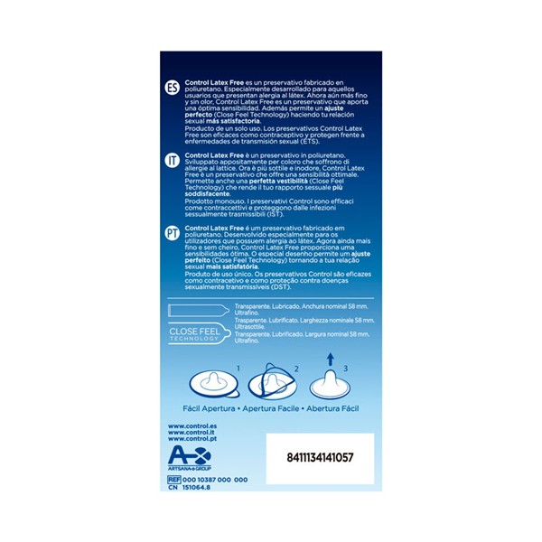 Kondomi Control Latex free