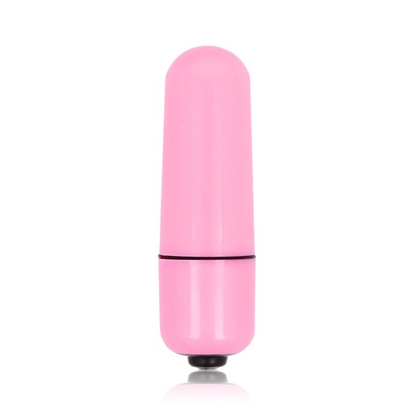 Bullet vibrator Glossy Deep Rose