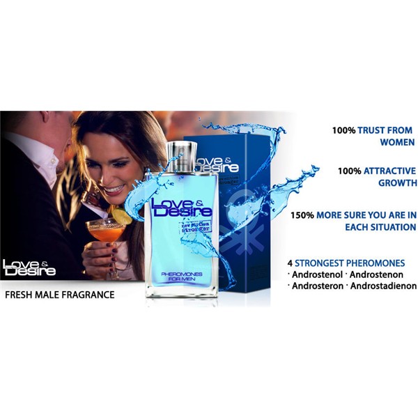 Love&Desire Perfume with Pheromones for Men (50 ml)
