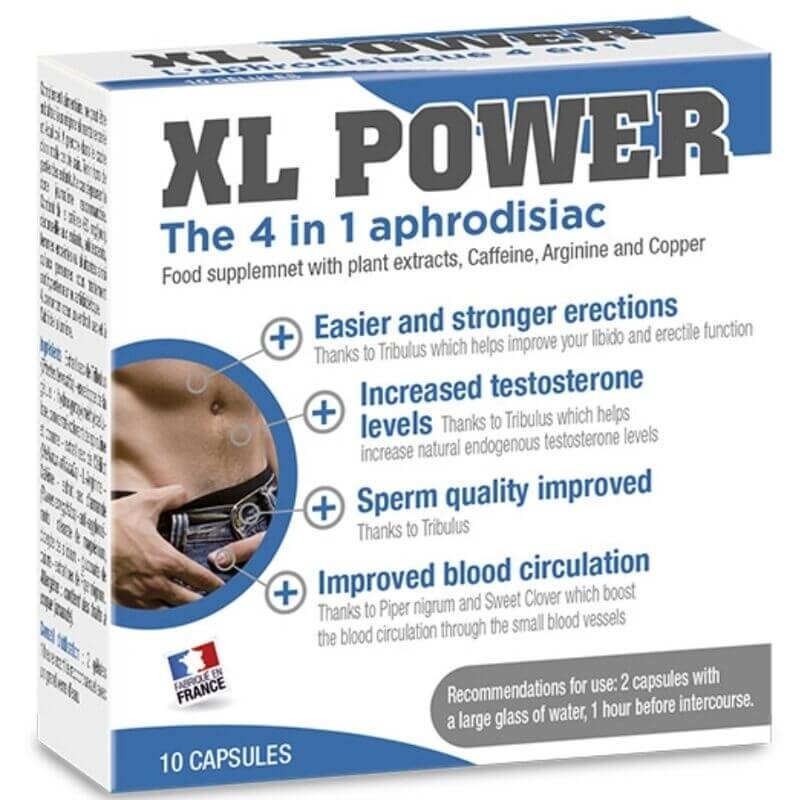 XL Power erekcijske tabletke - močne (10 kapsul)