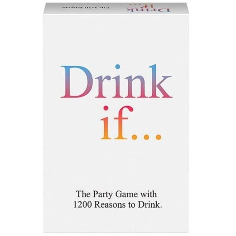 Zabavna igra s kartama Drink if (EN)