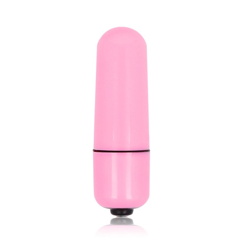 Bullet vibrator Glossy Deep Rose