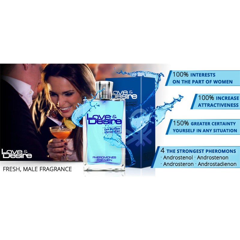 Love&Desire Perfume with Pheromones for Men (50 ml)