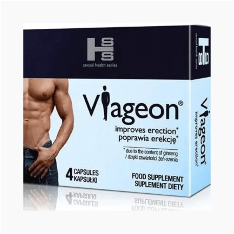 Erekcijske kapsule Viageon - zelo močne